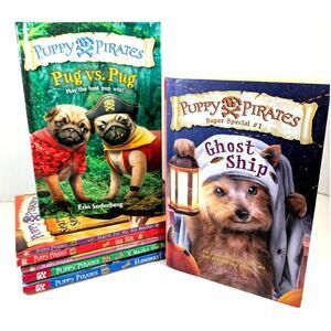 Near Complete Set PUPPY PIRATES Books Series by Erin Soderberg 7 volumes